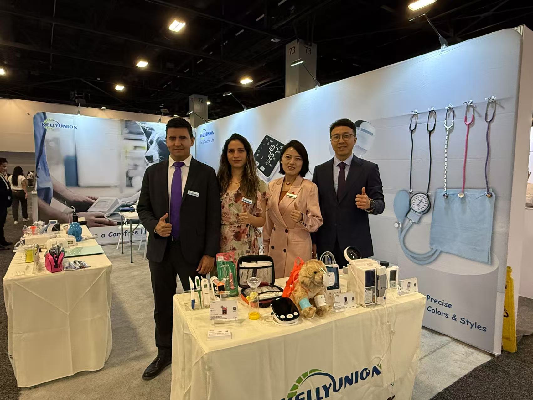 KELLYUNION successfully participated in the 2025 WHX Miami exhibition